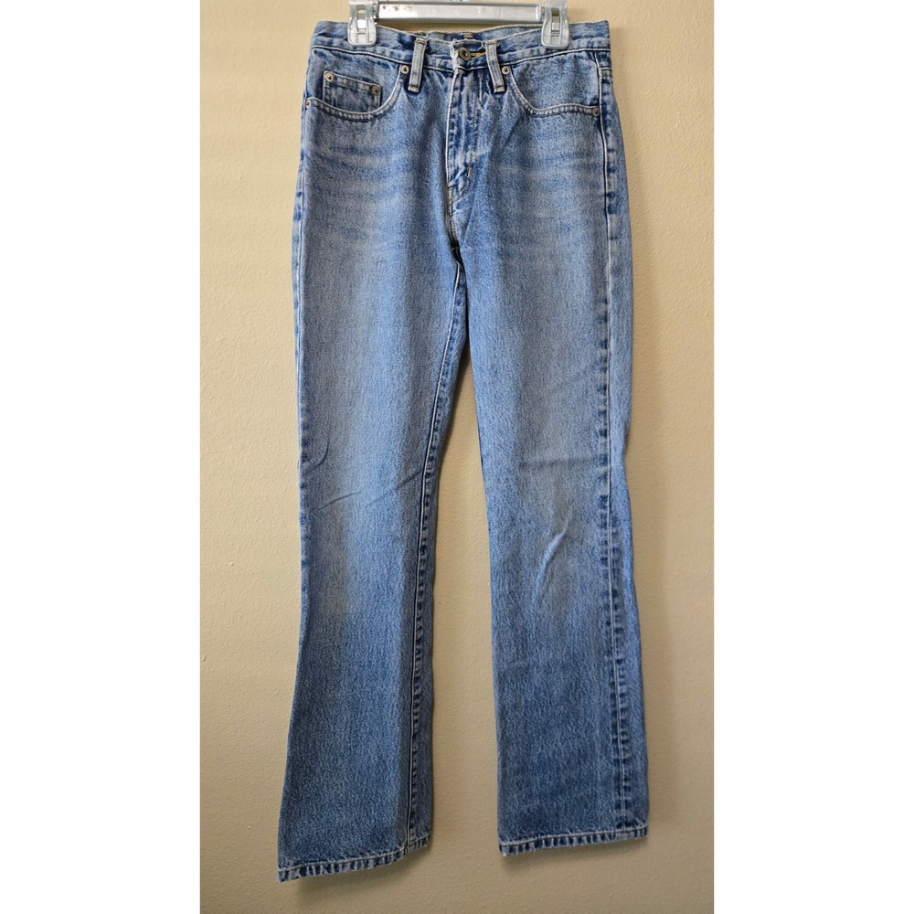 Vintage Pepe Jeans London Light Wash Straight Leg Denim Blue Jeans 27 x 31.5
